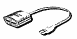 [【２ポート】ミニUSB HUB]